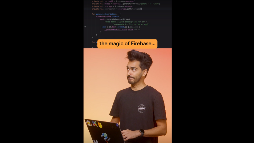 Armed with Firebase + Vertex AI, you too can revolutionize the way you write app descriptions